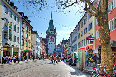 Kaiser-Joseph-Straße in Freiburg