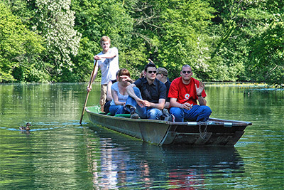 Bootsfahrten im Naturschutzgebiet Taubergießen